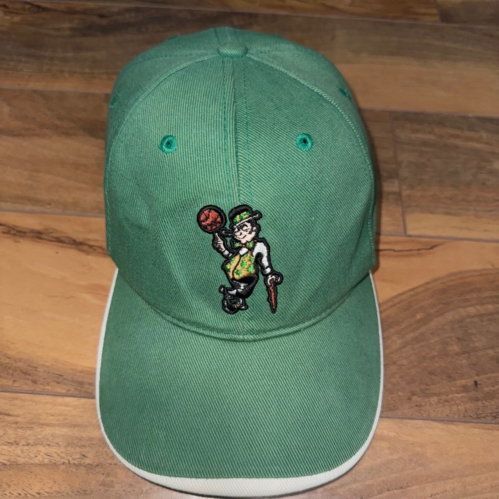 Vintage Sports Specialties Boston Celtics NBA Green White clover‎ Hat OSFA